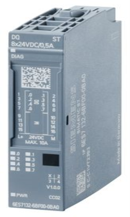 6ES7132-6BF00-0CA0 /ET 200SP, DQ 8X24VDC/0,5A HF